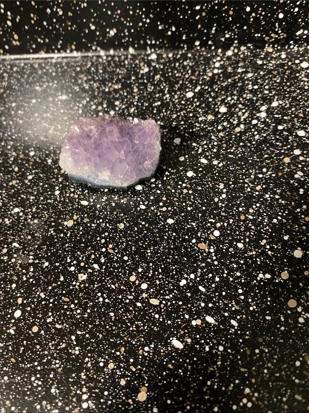 Amethyst Crystal Cluster - Natural Purple Geode Accent
